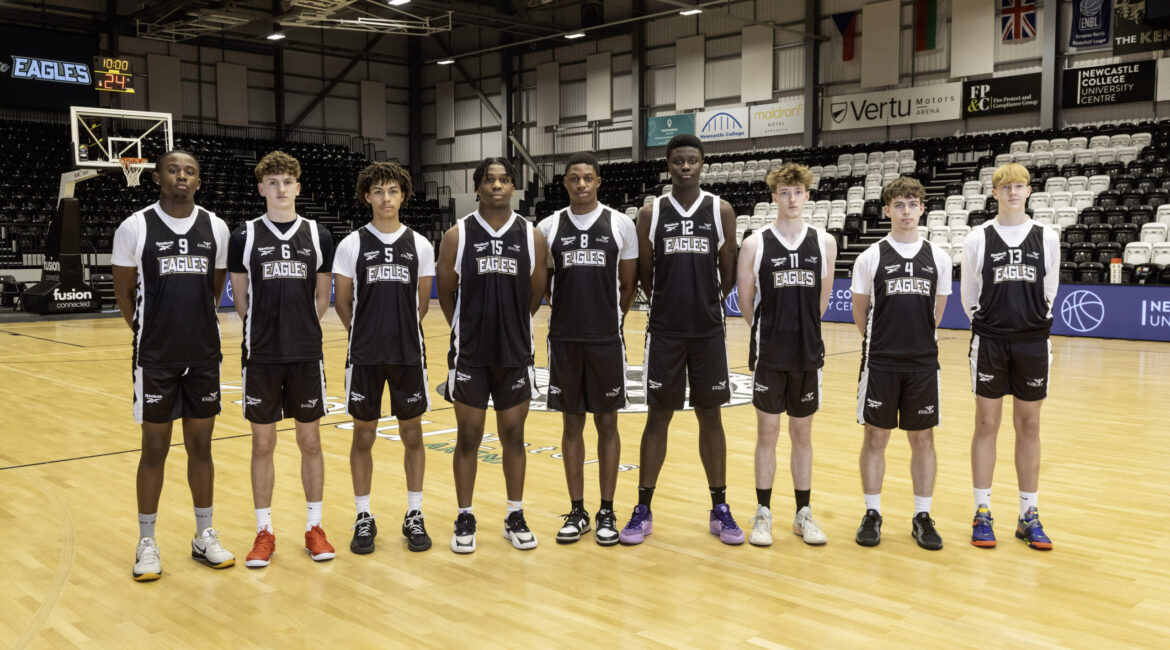 Newcastle College Eagles Academy and Staff Photoshoot - 2024-12-03 - Players